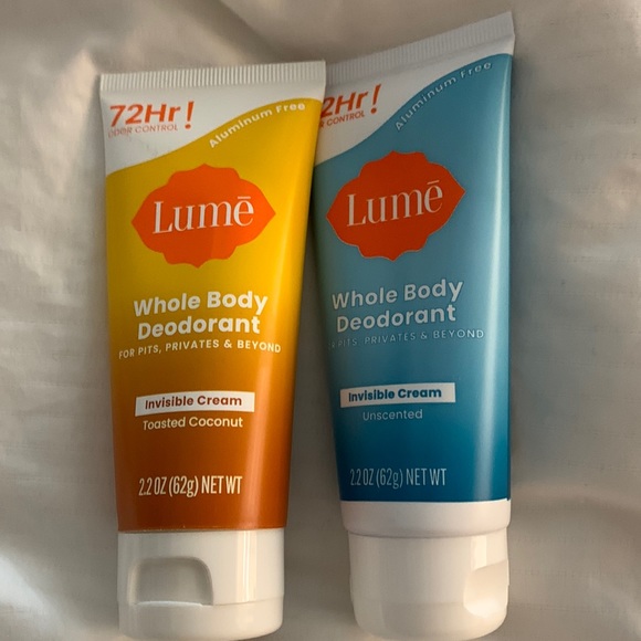 lume Grooming Nwt Lume Whole Body Deodorant Invisible Creamtoasted
